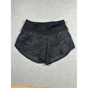 Lululemon Speed Up Mid-Rise Short Women Size 4T Coal Multi Le Tigre Camo Deep